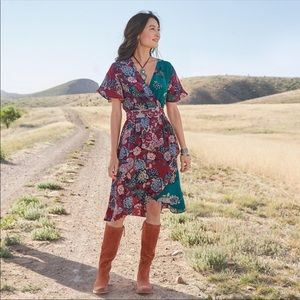 Sundance Paisley Dreams wrap dress